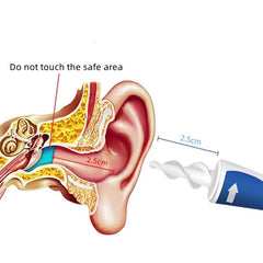 Ear Wax Cleaning Kit Spiral Silicon Ear cleaning