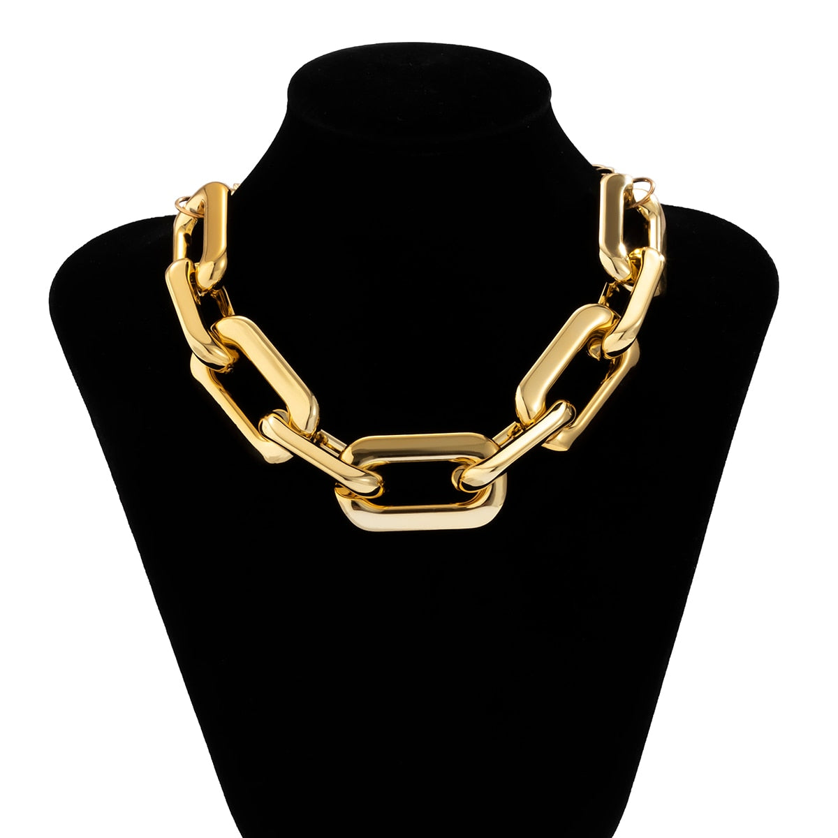 Zaria Oversized Chunky Link Choker Collection