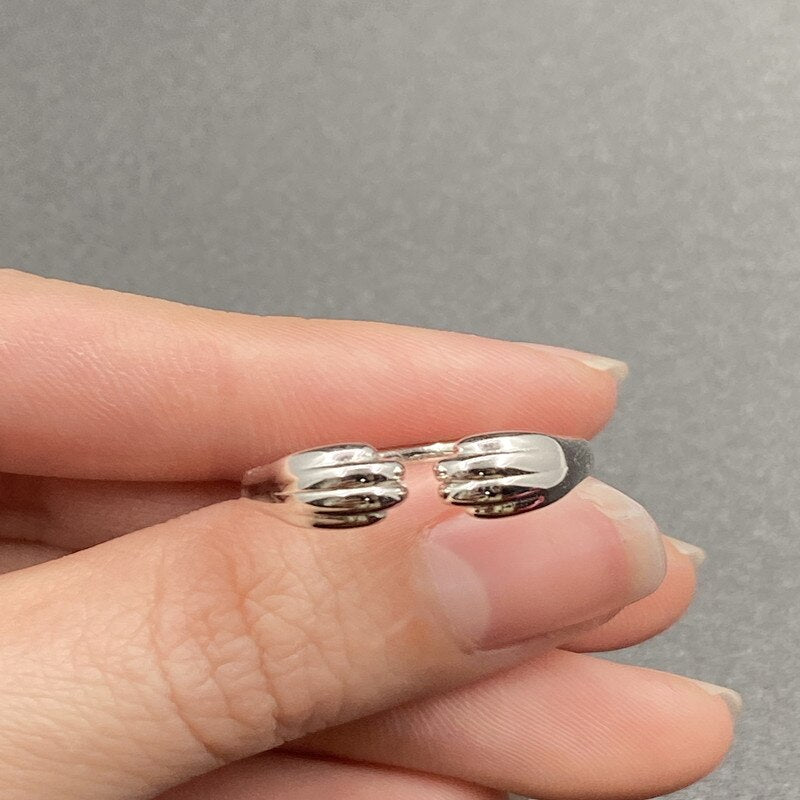 Cute Cat Paw Ring - Open Design