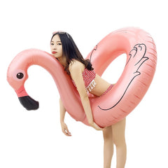 Giant Inflatable Pool Float Circle Mermaid Flamingo Unicorn Swimming Ring