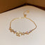 Opal Clover Adjustable Bracelet