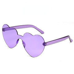 Heart Shaped Diffraction Sunglasses