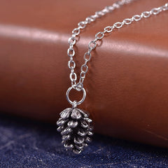 Timlee N031 New Simple Popular Pine Nut Plant Specimen Pendant Necklace Fashion Jewelry Wholesale