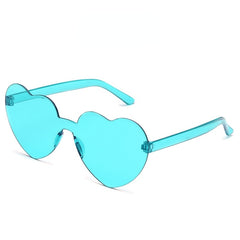 Heart Shaped Diffraction Sunglasses