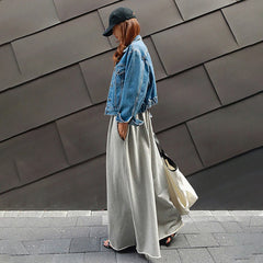 Yeezzi Solid Fashion Loose Cotton Trousers Wide Leg Pants Casual Work Long Pants Palazzo Female Turnip for Women 2022 New