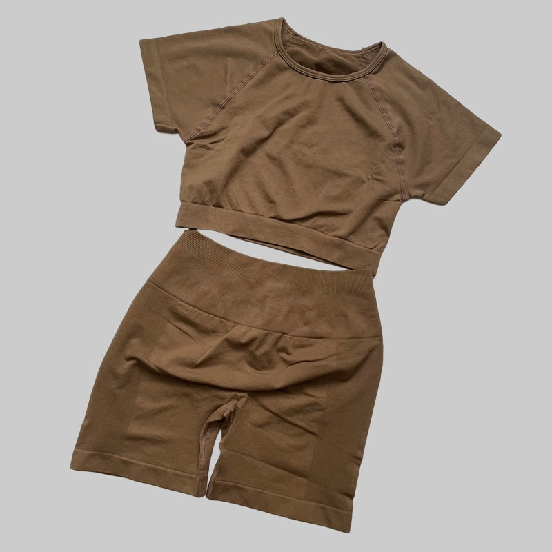 Yassmine Seamless Workout Gym Set