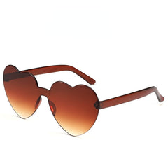 Heart Shaped Diffraction Sunglasses