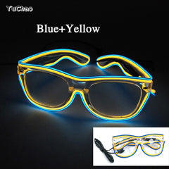 Luminous Neon LED Party Sunglasses