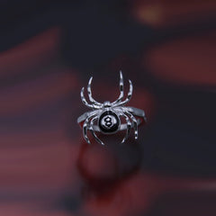 Gothic Geometric Mushroom Ring