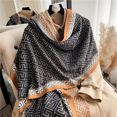 Thick Cashmere Scarf for Women Print Pashmina Shawl and Wrap