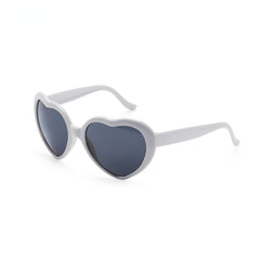 Heart Shaped Diffraction Sunglasses