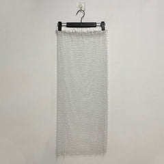 YOUR BUMP CURVE Shiny Crystal Mesh Hollow Split Loose Skirt Sexy Ladies Beach Party Rhinestone Skirt