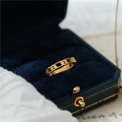Maria's Cuban Link Chain Rings