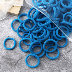 50PCS/Set Basic Hair Bands Simple Solid Colors Elastic Headband Hair Ties