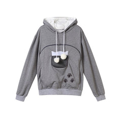 Sweatshirt Cat Lovers Hoodie Kangaroo pocket