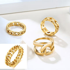 Chloe's Chunky Chain Ring