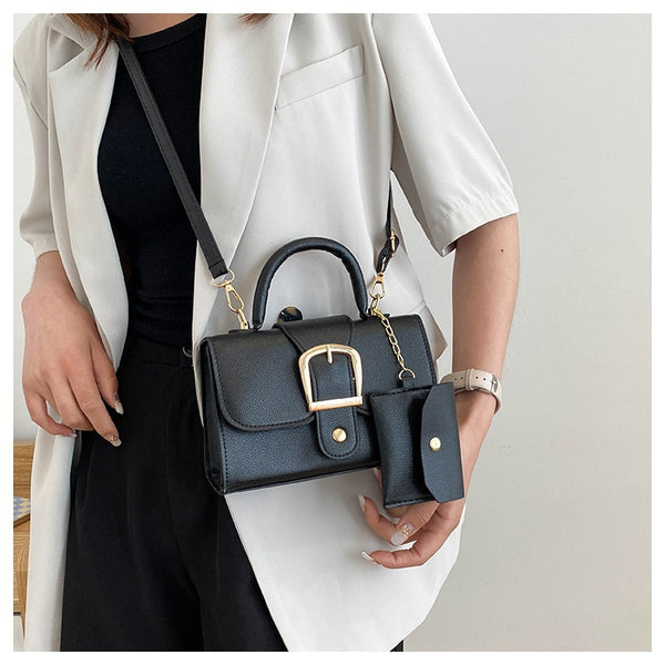 Elara Mini Flap Top-Handle Crossbody Bag