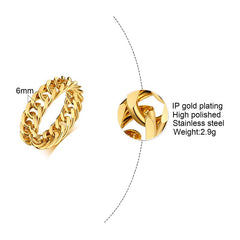 Chloe's Chunky Chain Ring