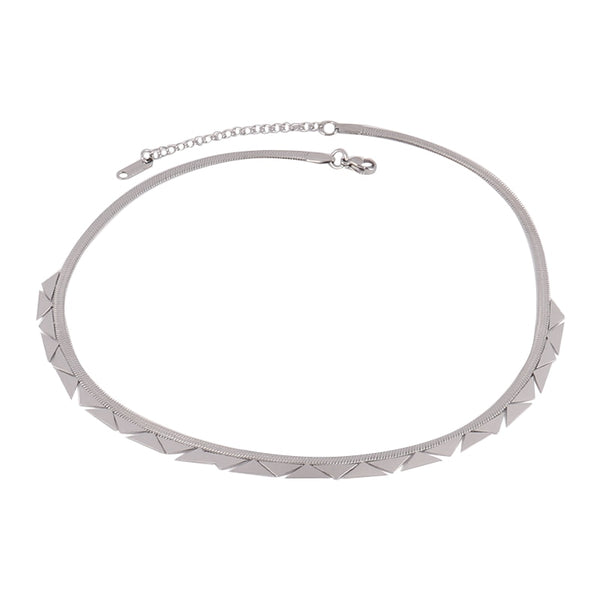Solene Geometric Pendant Choker Collection