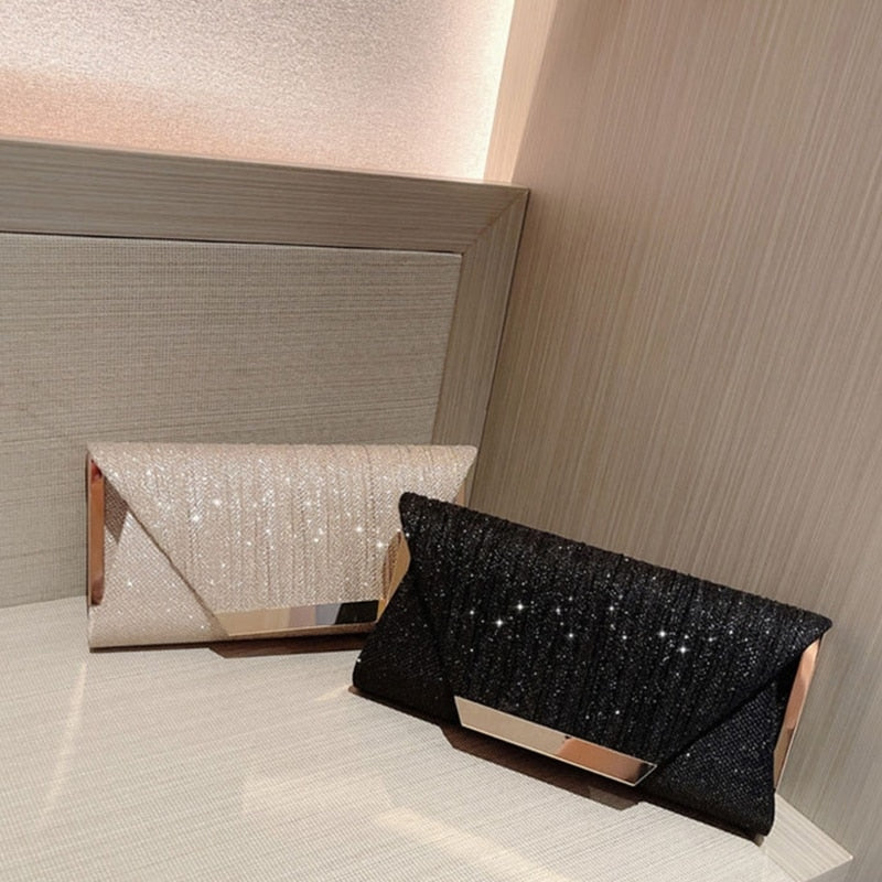 Exquisite Evening Banquet Glitter Purse Handbag Chain Shoulder Bag Main image