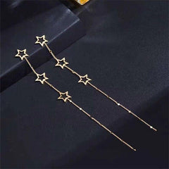 2023 Fashion Crystal Earrings Tassel Temperament Water Drop Earrings for Women Elegant Bridal Wedding Engagement Jewelry Gift