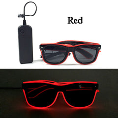 Luminous Neon LED Party Sunglasses