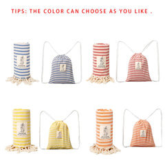 YEUZLICOTTON Hot Sale luxury Striped Tassel 100% cotton sauna spa bath towel For Home 100*180CM Travel Turkish Large beach towel