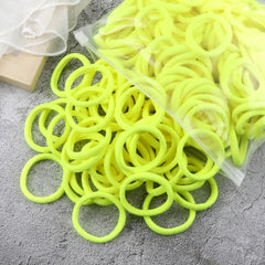 50PCS/Set Basic Hair Bands Simple Solid Colors Elastic Headband Hair Ties