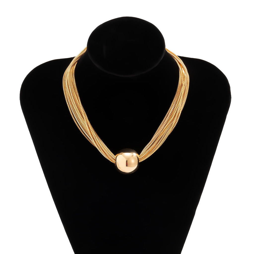 Zaria Oversized Chunky Link Choker Collection