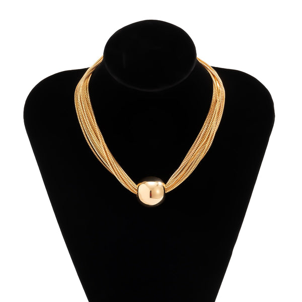 Zaria Oversized Chunky Link Choker Collection