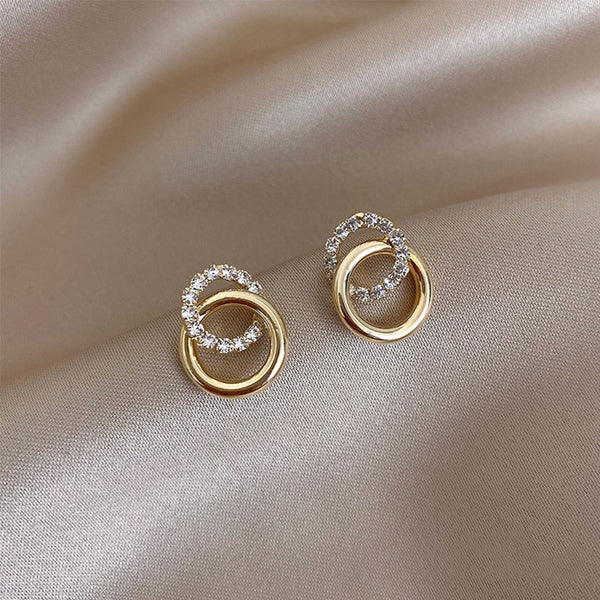 New Fashion Contracted Heart Pearl Fine Earrings Joker Sweet Elegant Temperament Women Drop Earrings