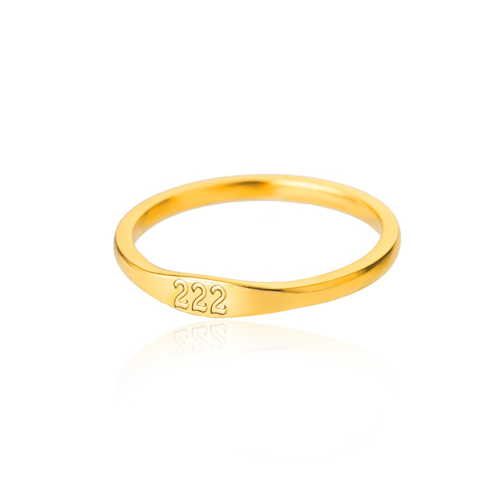 Astra Angel Number Stainless Steel Ring Collection