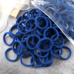50PCS/Set Basic Hair Bands Simple Solid Colors Elastic Headband Hair Ties