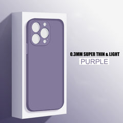 0.3MM Super Thin Frosted Hard PC Light Phone Case For iPhone