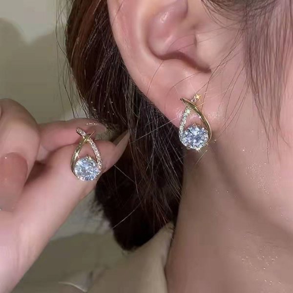 Oriana Gold-Tone Rhinestone Earring Collection