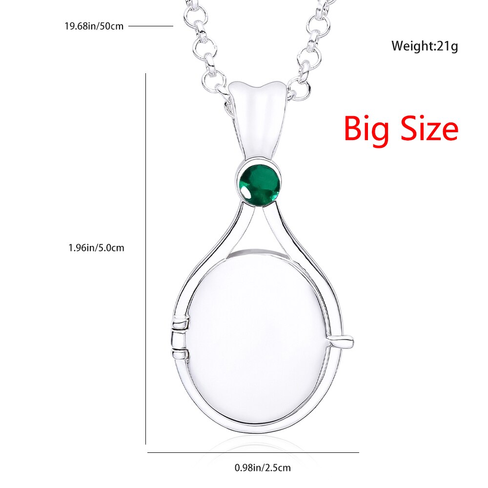 Nerissa Crystal Mermaid Shell Locket Necklace