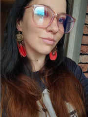 Dream Catcher Boho Feather Earrings Vintage Ethnic Statement Hanging Bohemian Long Tassel Earrings Women Lady 2022 Trend Jewelry