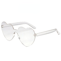 Heart Shaped Diffraction Sunglasses