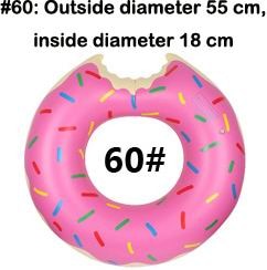 Beach Water Inflatable Doughnut Swimming Rings