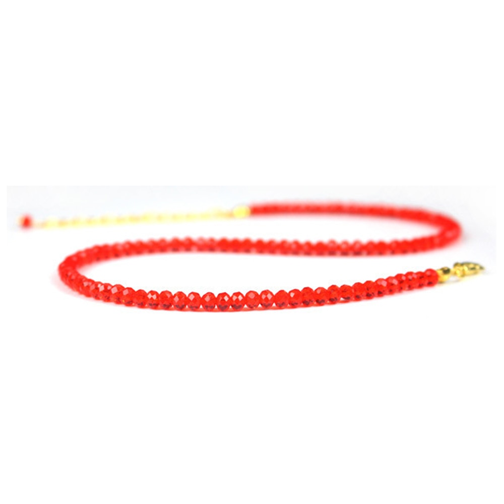 Simple Black Beads Short Necklace