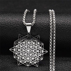 Feather Dream Catcher Stainless Steel Chain Necklaces Gold Color Long Necklaces Boho Jewelry sautoir femme long bohème N7021S01