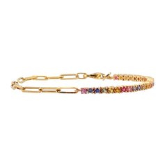 Luxurious Shiny Colorful AAA Cubic Zirconia Bracelets