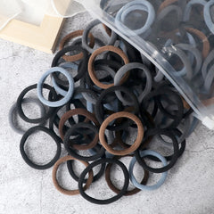 50PCS/Set Basic Hair Bands Simple Solid Colors Elastic Headband Hair Ties
