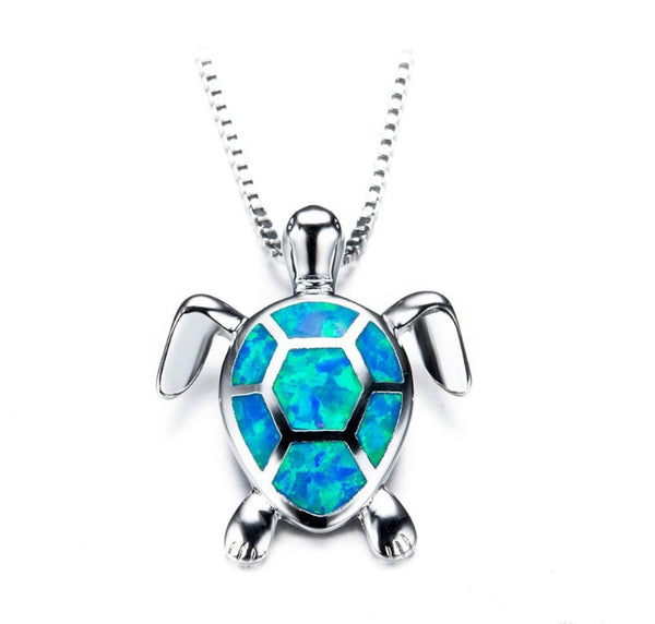 Talia Turtle Pendant Necklace