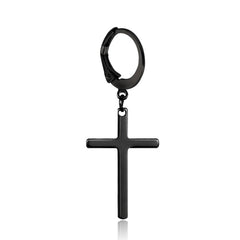 Hip Hop Korean Fashion Cross Earrings For Women Grunge Cross Ear Earrings серьги кресты Skeleton Crochet Punk Earrings Wholesale
