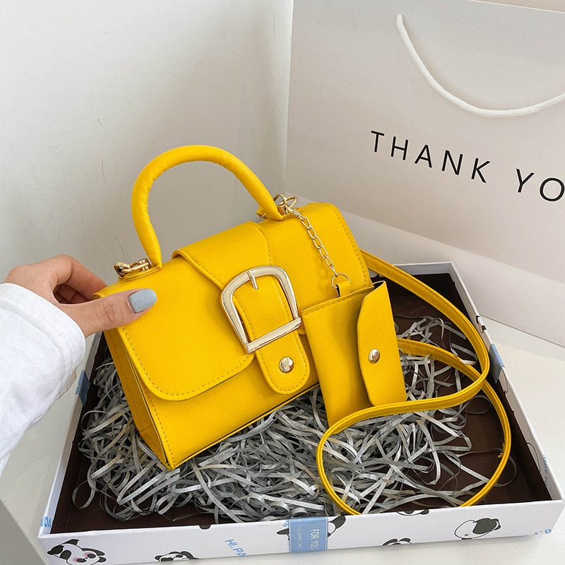 Elara Mini Flap Top-Handle Crossbody Bag Secondary image