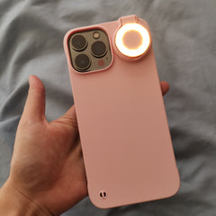 LED selfie For iPhone case