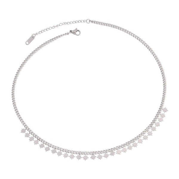 Solene Geometric Pendant Choker Collection