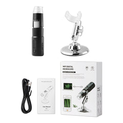 Wireless Dermatoscope Scalp Skin Analyzer Machine 1000X Facial and Body Analyzer Electronics Microscope