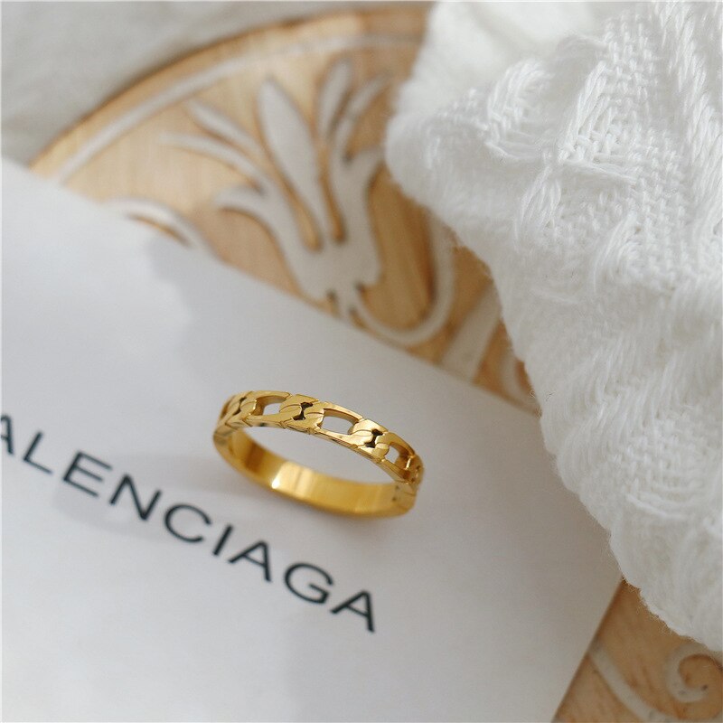 Maria Miami Cuban Link Statement Ring